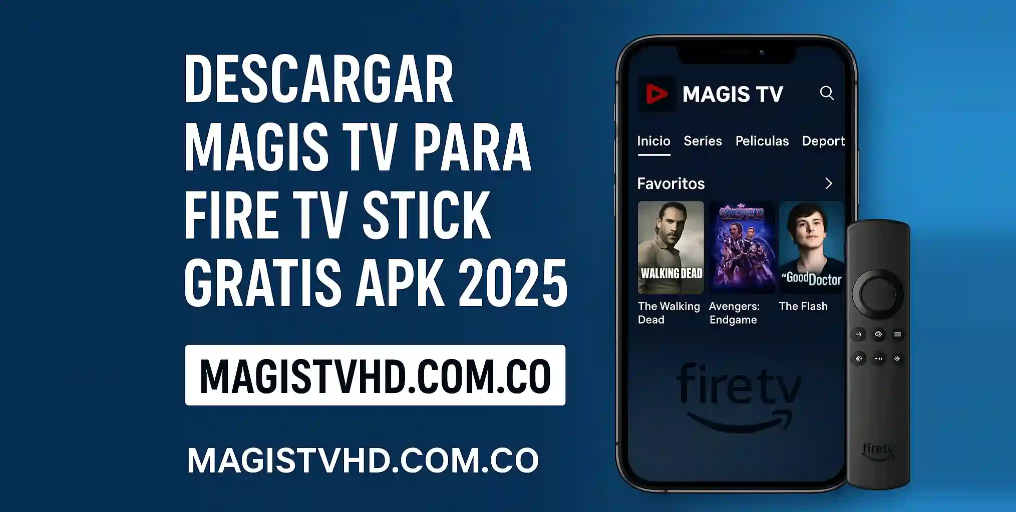 Descargar Magis TV Para Fire TV Stick Gratis APK 2026