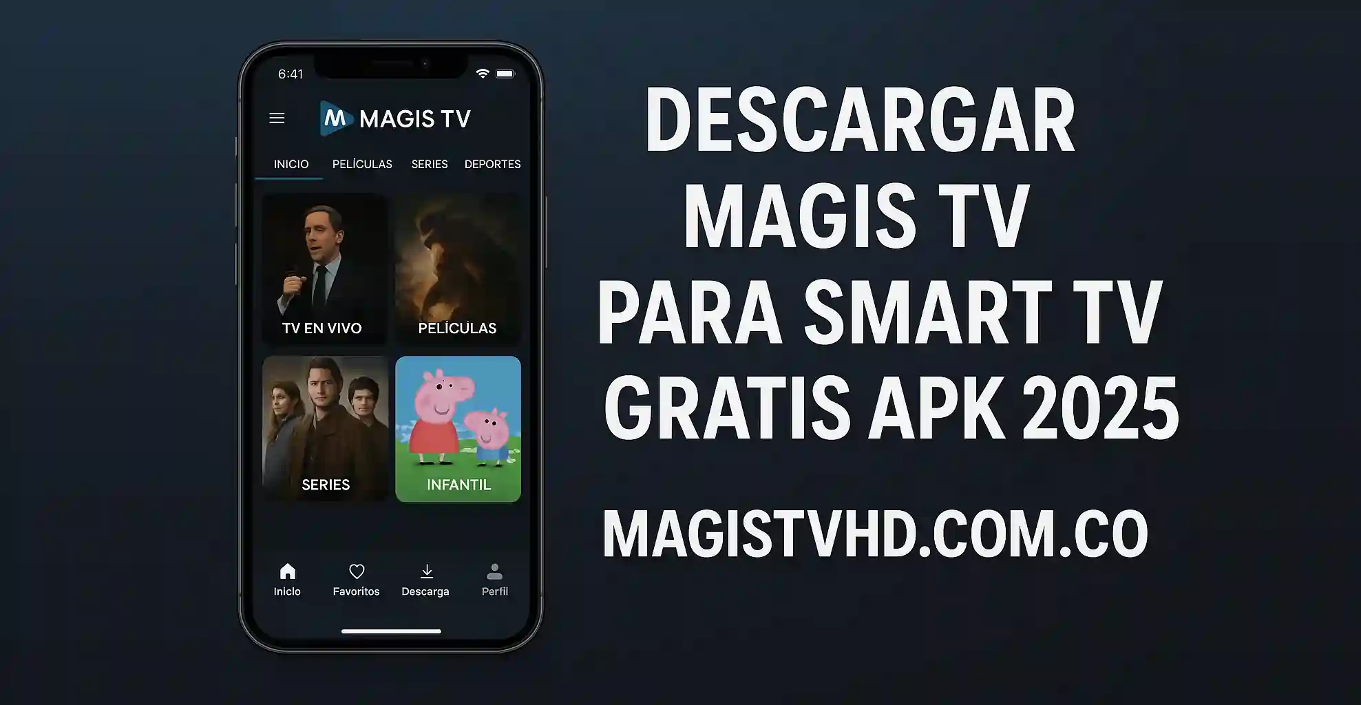 Descargar Magis TV Para Smart TV Gratis APK 2026